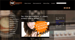 Desktop Screenshot of gitarre.tofmusic.de