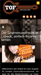 Mobile Screenshot of gitarre.tofmusic.de